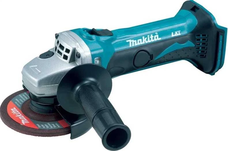 Makita akumuliatorinis kampinis šlifuoklis DGA452Z, 18V, 115 mm, be akumuliatoriaus ir kroviklio
