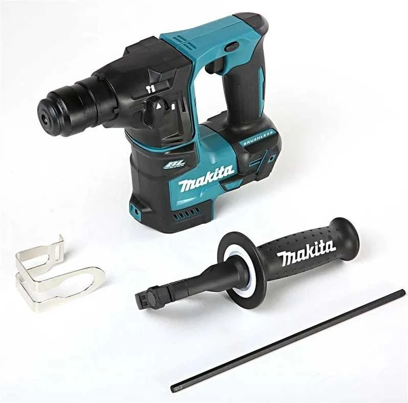Makita DHR171Z Akumuliatorinis perforatorius, 18 V, SDS+, LED, Be akumuliatorių ir kroviklio!