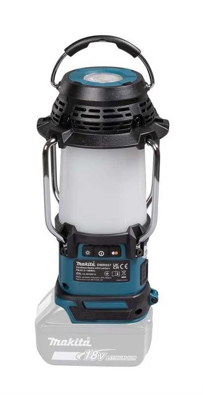 Makita Akumuliatorinis LXT® žibintas / radijas DMR057 14,4V / 18V • 1 000 lx