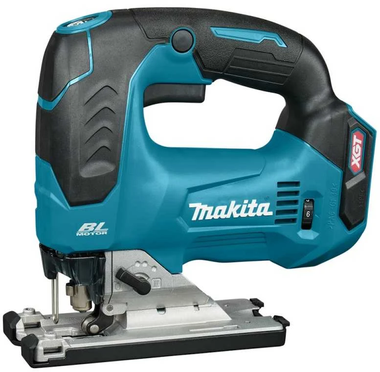 Makita JV002GZ Akumuliatorinis siaurapjūklis XGT 40V, bešepetėlinis variklis, 0-3500min¹, 26mm, "Z" versija - komplektuojamas be akumuliatoriaus ir kroviklio