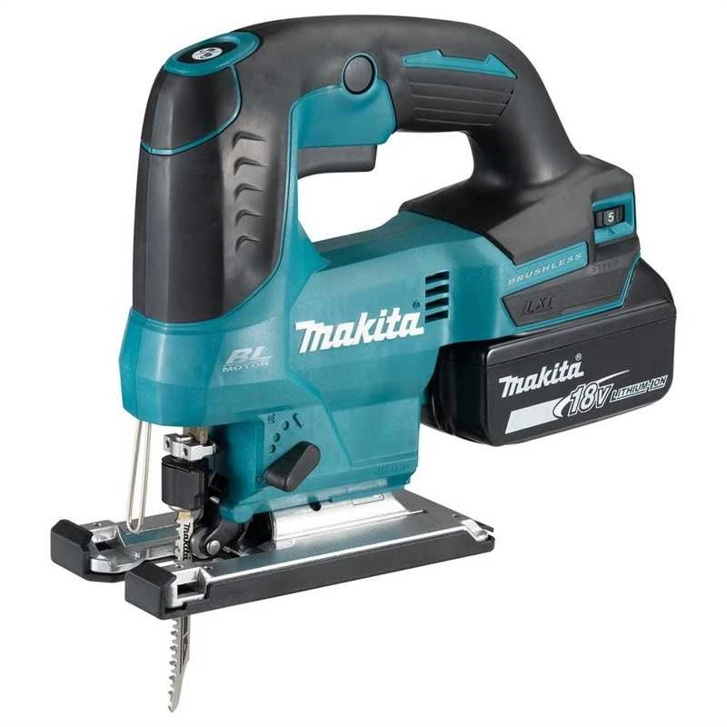 Makita DJV184Z Akumuliatorinis siaurapjūklis 18 V Li-ion, BL-motor, Be akumuliatorių ir kroviklio!