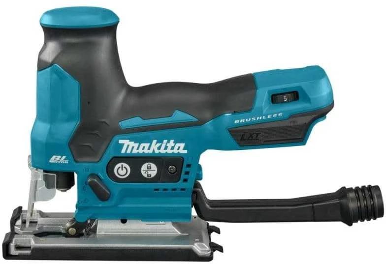 Makita DJV185Z Akumuliatorinis siaurapjūklis 18 V Li-ion, BL-motor, Cilindro formos rankena, Be akumuliatorių ir kroviklio!