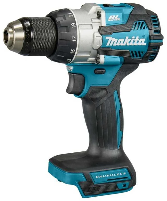 Makita DHP489Z Akumuliatorinis smūginis gręžtuvas, 18 V, 70/40 Nm, be akumuliatoriaus ir kroviklio