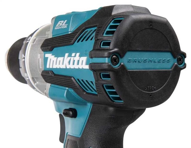 Makita DHP489Z Akumuliatorinis smūginis gręžtuvas, 18 V, 70/40 Nm, be akumuliatoriaus ir kroviklio