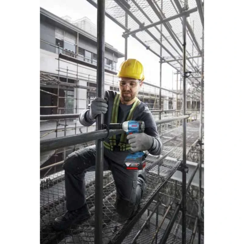 Smūginis veržliasukis Bosch GDS 18V-350 Professional; 18 V (be akumuliatoriaus ir pakrovėjo)
