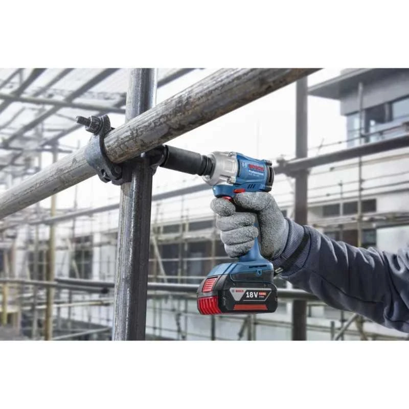 Smūginis veržliasukis Bosch GDS 18V-350 Professional; 18 V (be akumuliatoriaus ir pakrovėjo)