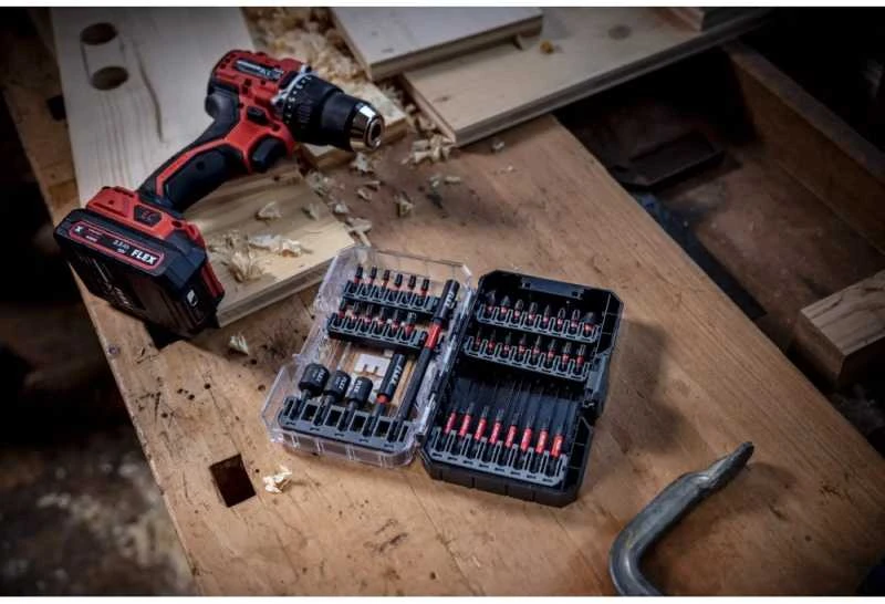 Akumuliatorinis suktuvas-gręžtuvas FLEX DD 2G 18,0V-EC C LD