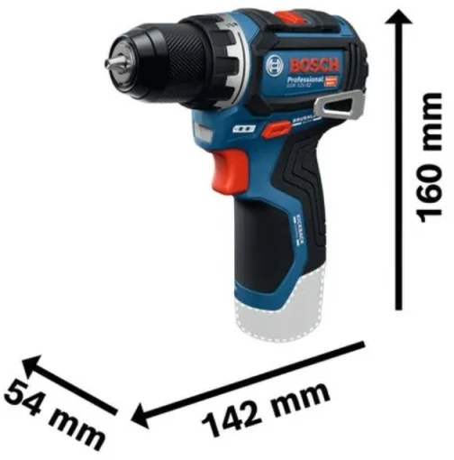 Bosch GSR 12V-32, 2x2.0Ah, GAL 12V-20, LB