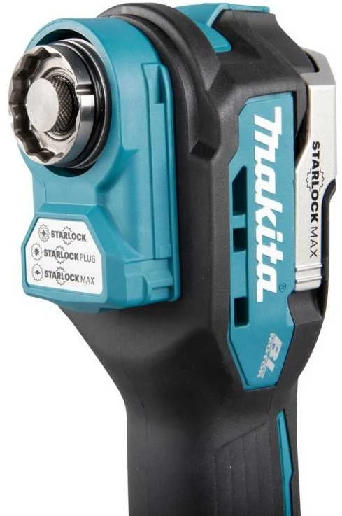 Makita DTM52ZJX4 Akumuliatorinis universalus švytuoklinis įrankis 18V, 10000-20000 jud/min, judesio kampas 3,2°,Starlock MAX, BL-motor, Be akumuliatorių ir kroviklio!