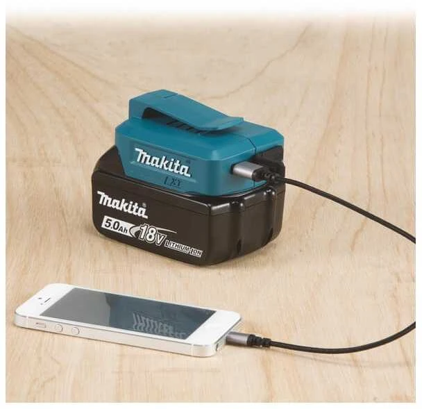 Makita Akumuliatorių adapteris 18V -> USB (2X) ADP05