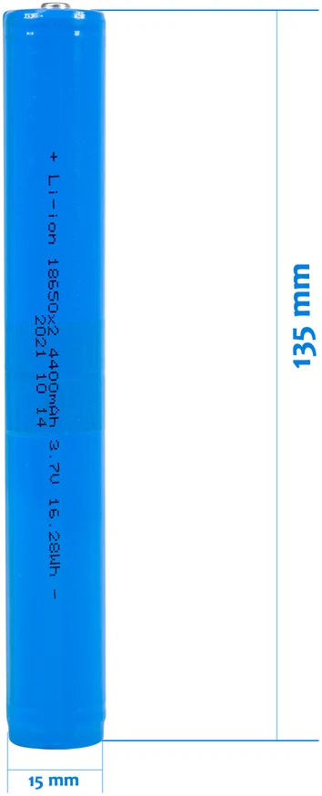 Akumuliatorių blokas 18650 PNI 450 3.7V, skirtas PNI Adventure F450 žibintuvėliams
