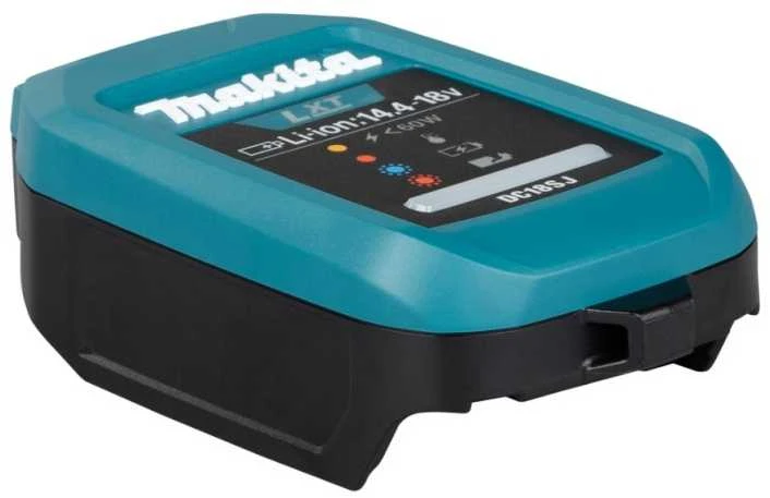 Makita 1916D9-8 Kroviklis DC18SJ+USB-C(PD) kabelis 60/80/100W: LXT (Automobilinis-Kroviklis)