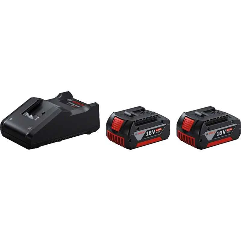 Bosch Akumuliatorius + kroviklis GBA 18V 2x4.0Ah + GAL 18V-40