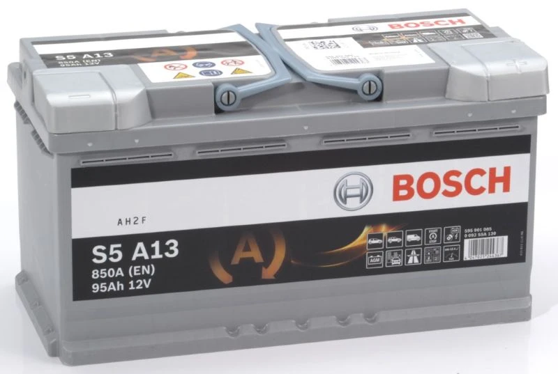 Akumuliatorius BOSCH S5 AGM, 95Ah, 850A