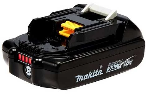 Makita 18V 2.0Ah akumuliatorius su įkrovos indikatoriumi
