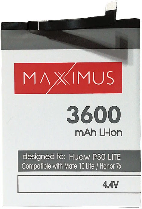 AKUMULIATORIUS MAXXIMUS HUAWEI P30 LITE 3600 mAh Li-Ion, HB356687ECW