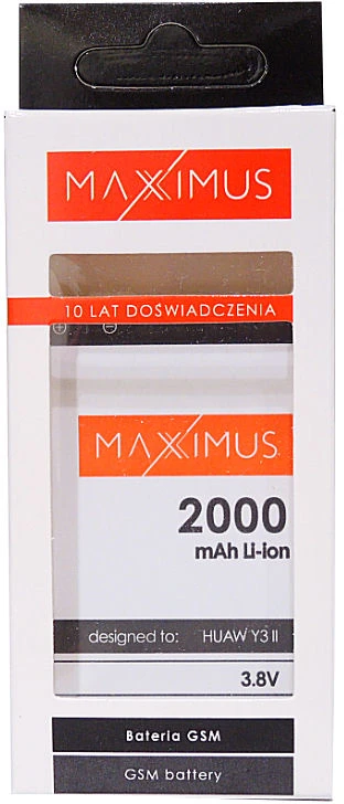 Akumuliatorius MAXXIMUS HUAWEI Y3 II 2000 mAh HB505076RBC