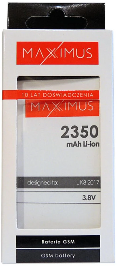 Akumuliatorius MAXXIMUS LG K10 2400mAh