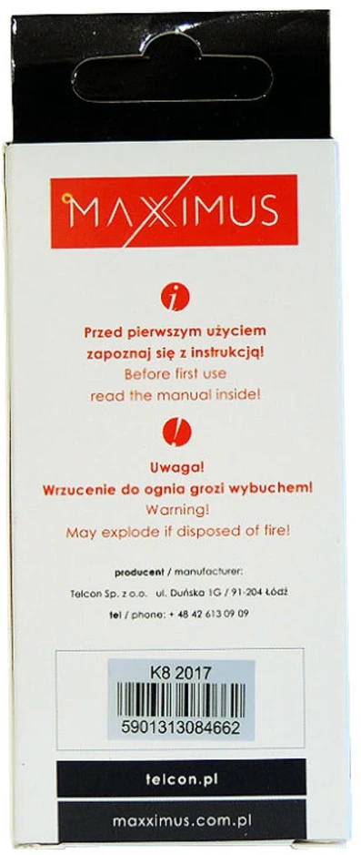 Akumuliatorius MAXXIMUS LG K10 2400mAh