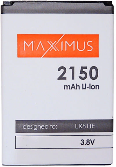 AKUMULIATORIUS MAXXIMUS LG K8 LTE 2150mAh BL-46ZH