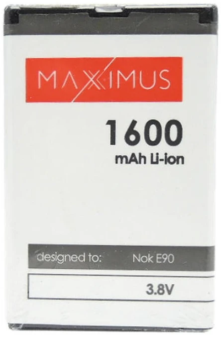 Akumuliatorius MAXXIMUS NOK E52/E90 1600 LIONE55/E63/E71/E72/N97