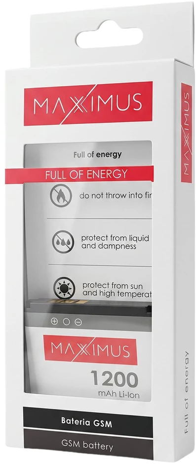AKUMULIATORIUS MAXXIMUS NOKIA 6280 1200 mAh BP-6M