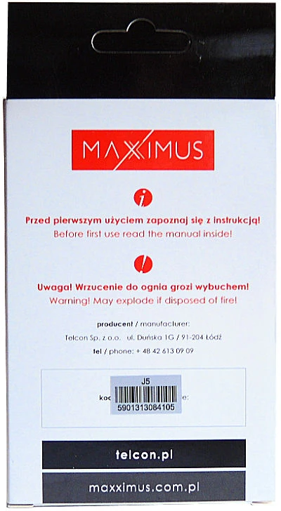 Akumuliatorius MAXXIMUS SAM J5 2900mAh BG530BBC