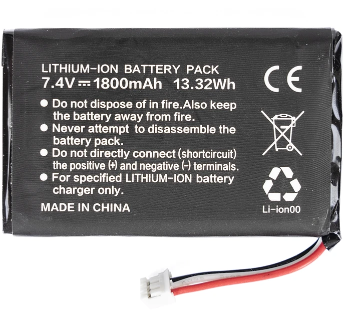 Akumuliatorius PNI 82, Li-Ion 1800 mAh, skirtas radijo stotelei PNI Escort HP 82