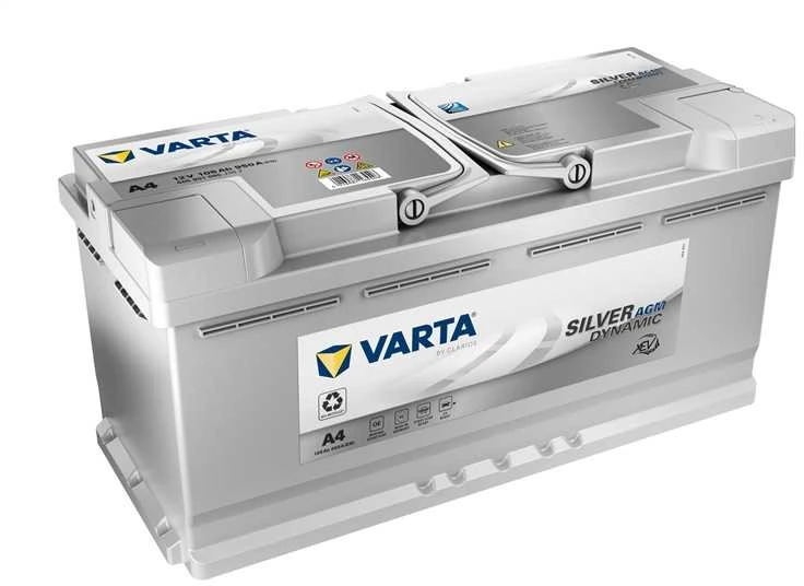 Varta Silver Dynamic AGM akumuliatorius su rankenėlėmis