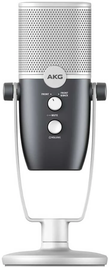 AKG Ara - professional USB condenser microphone, mėlynas-sidabrinis