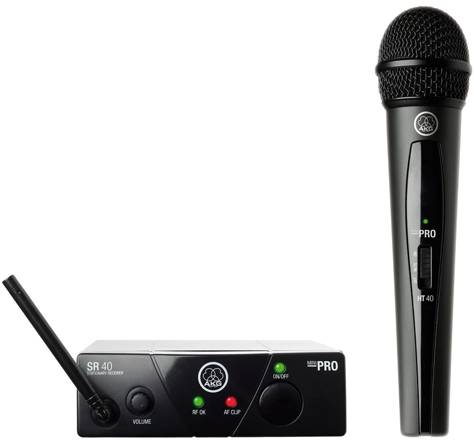 Akyga AKG WMS40 mini vokalinis rinkinys BD US25D – belaidis mikrofonas