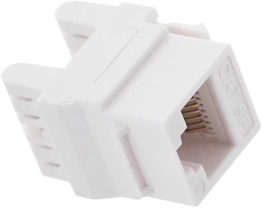 Q Lantec Alantec MKN-U5-1 laido jungtis RJ45 Baltos
