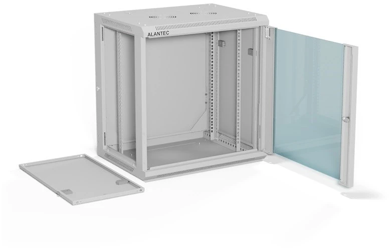 a-lan ALANTEC Racking cabinet 19" 12U 600x450, Pilkas FLAT PACK