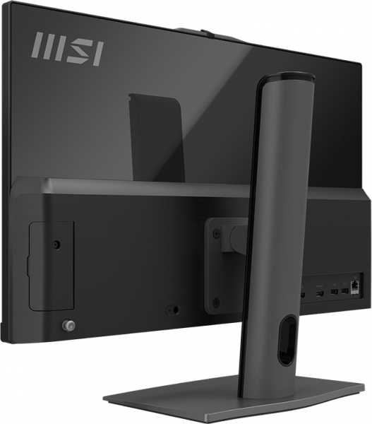 Stacionarus kompiuteris „Viskas viename“ MSI Modern AM242TP 1M-2021XEU Core 5 / 16 GB / 512 GB SSD / 23.8 FHD / Jutiklinis / NoOS / juodas · reguliuojamas stovas