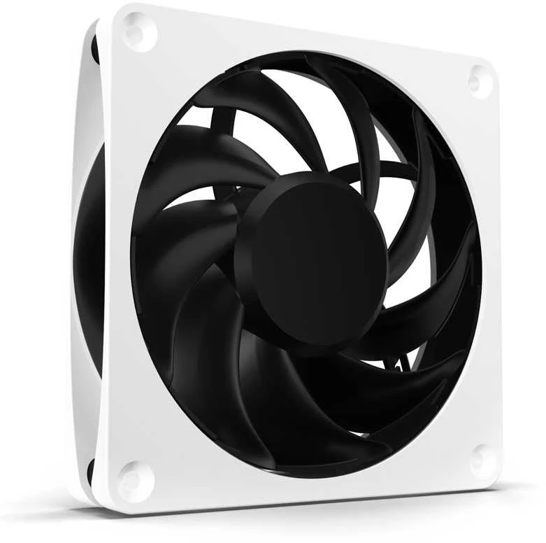 Alphacool Apex Stealth Metall Power korpuso ventiliatorius 120 mm, 3.000 U/min – baltos spalvos