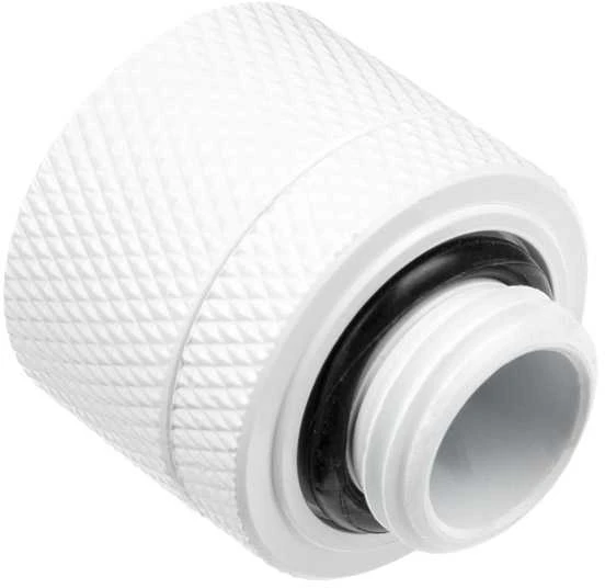 Alphacool Eiszapfen 16/10 mm Įsukama jungtis G1/4 – baltas