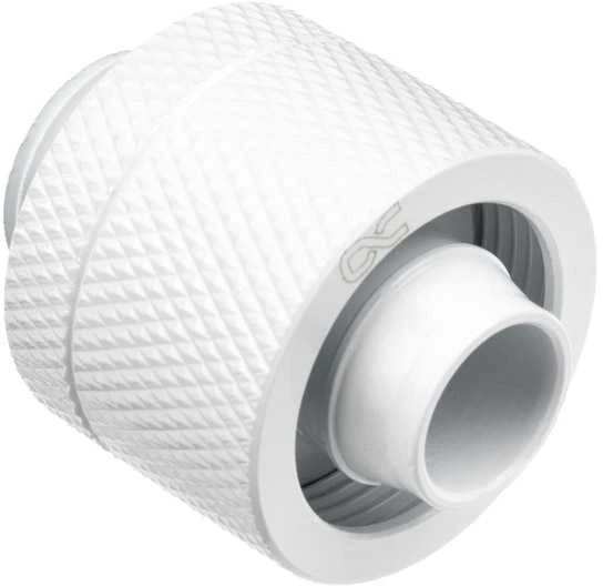 Alphacool Eiszapfen 16/10 mm Įsukama jungtis G1/4 – baltas