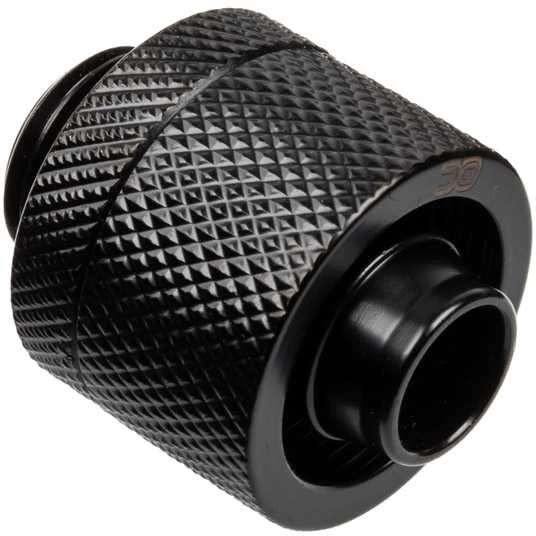 Alphacool Eiszapfen 16/10 mm prisukama jungtis G1/4, 6-Pack ★ juodas