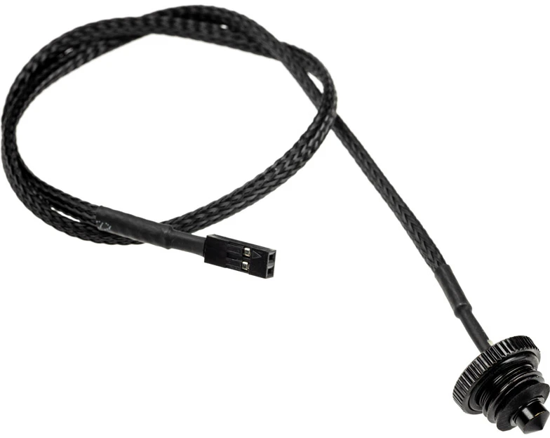Alphacool Eiszapfen Temperature Sensor flat G1/4 – juodas