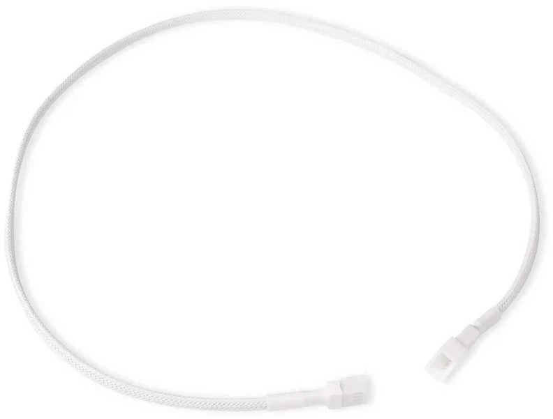 Baltas 4-pin ventiliatoriaus ilginamasis laidas 60cm