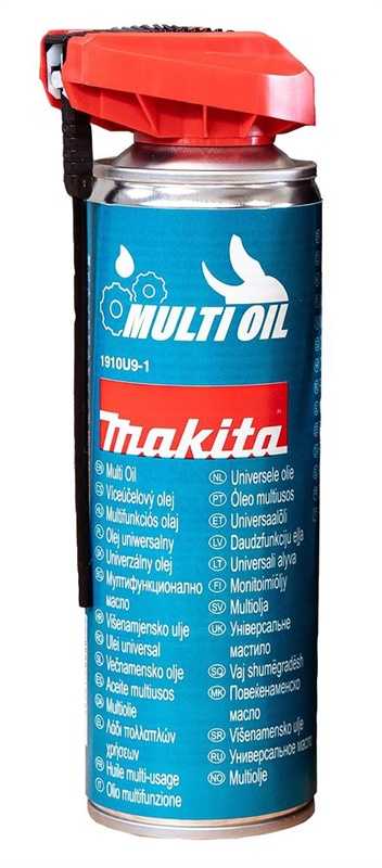 Universali alyva MAKITA 1910U9-1, 300 ml, tinka gyvatvorių žirklėms, sekatoriams