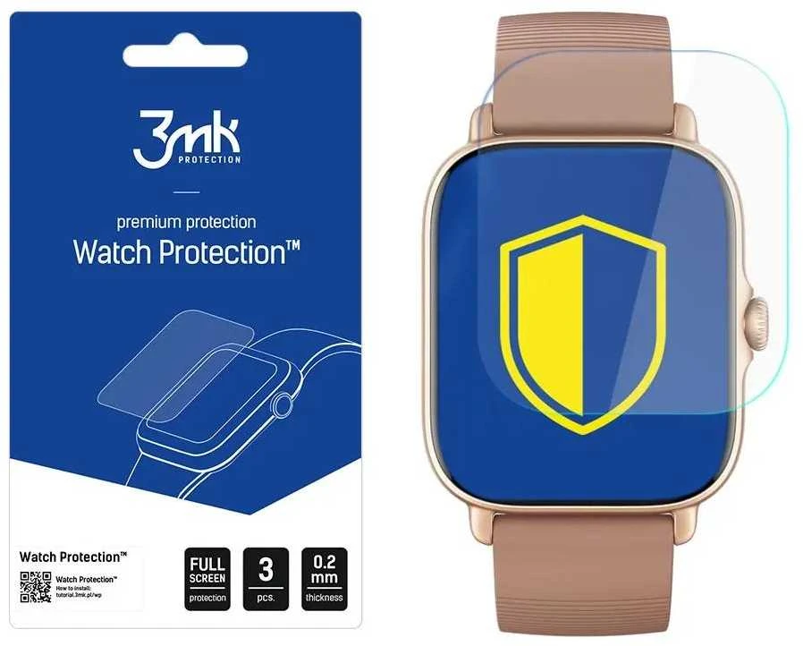 Apsauginė ekrano plėvelė išmaniojo laikrodžio Amazfit GTS 3