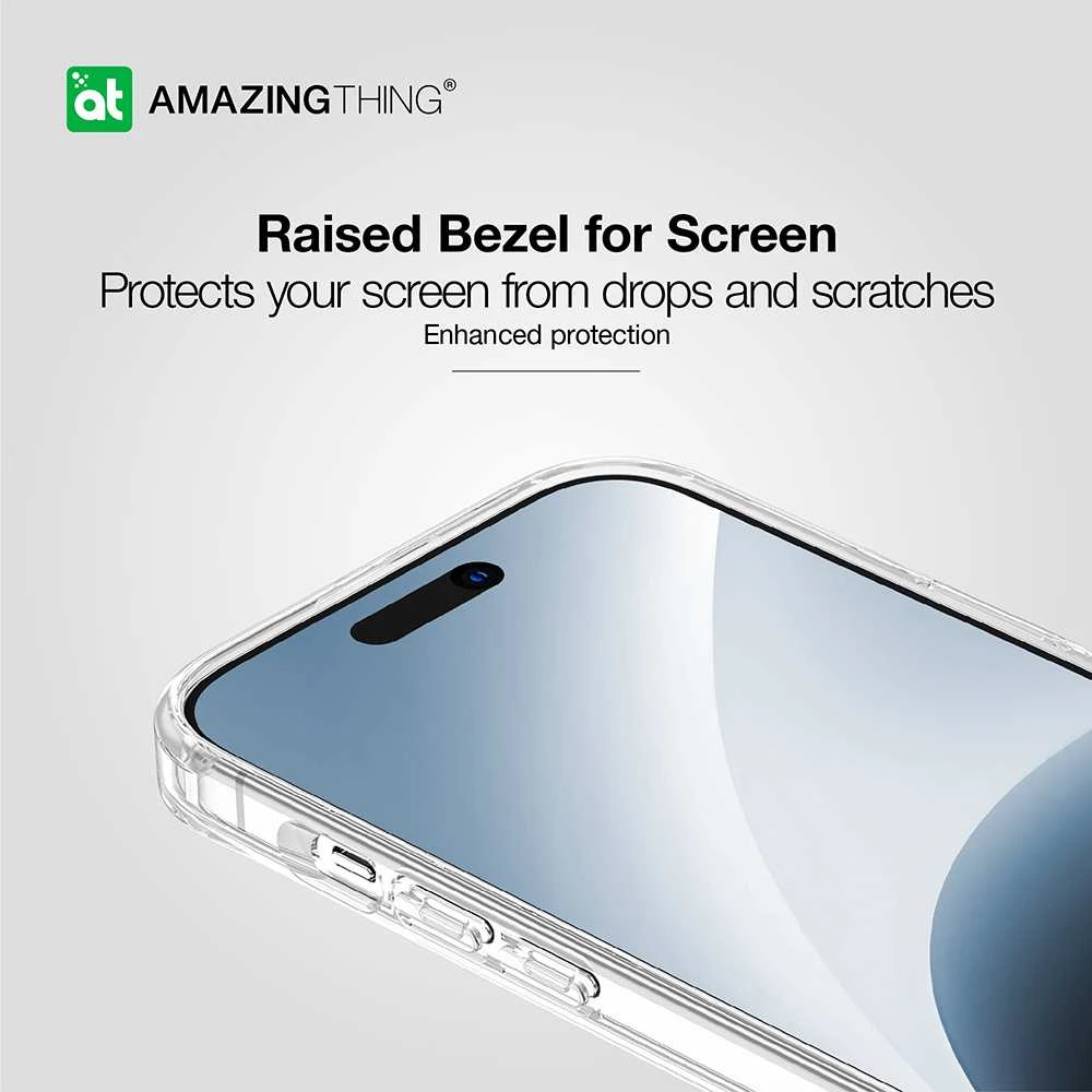 Amazing Thing Minimal dėklas telefonui 6,6 pėd. IP156.7MINCL Apple iPhone 15 Plus skaidrus