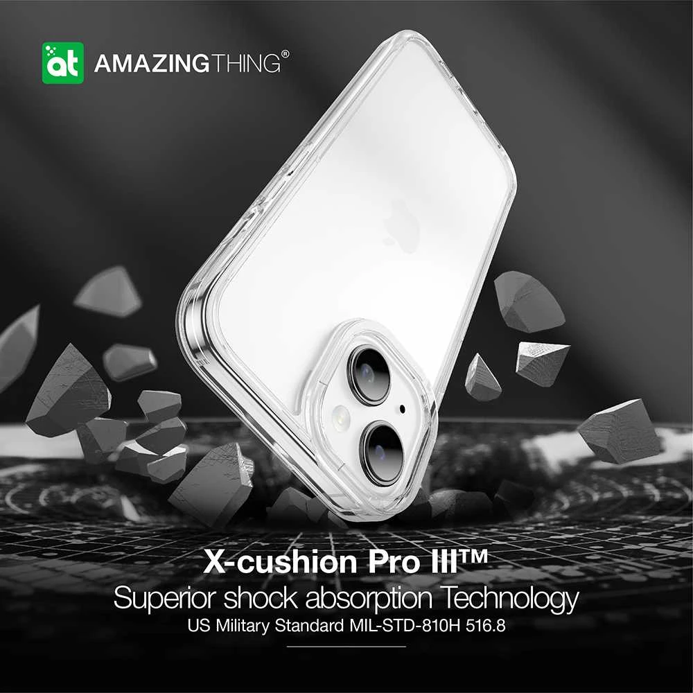 Amazing Thing Minimal dėklas telefonui 6,6 pėd. IP156.7MINCL Apple iPhone 15 Plus skaidrus