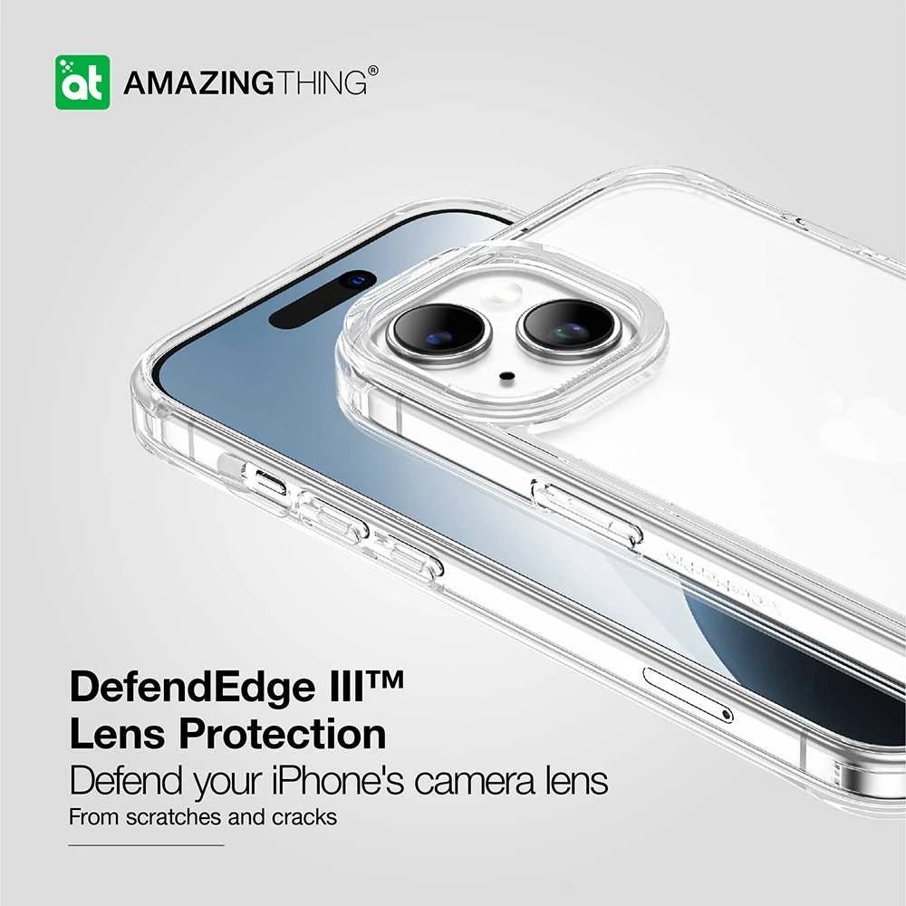 Amazing Thing Minimal dėklas telefonui 6,6 pėd. IP156.7MINCL Apple iPhone 15 Plus skaidrus