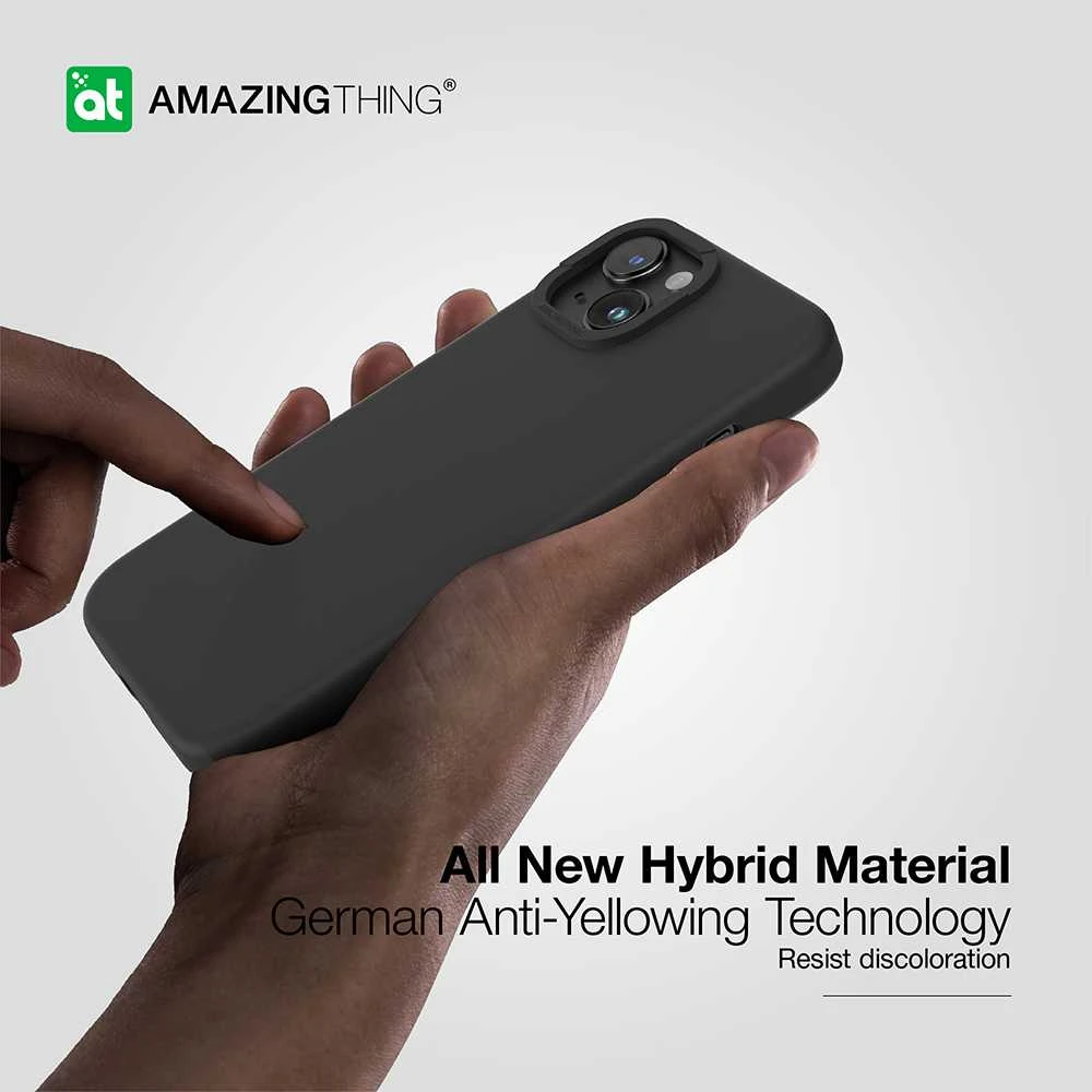 Amazing Thing Smoothie Magsafe dėklas telefonui 8FT IP156.7SMBK Apple iPhone 15 Plus juodos spalvos