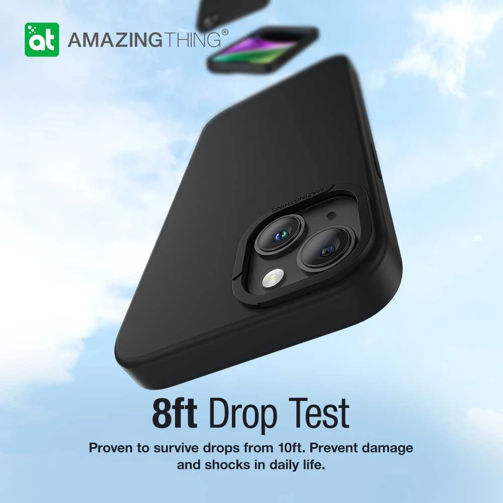 Amazing Thing Smoothie Magsafe dėklas telefonui 8FT IP146.7SMBK Apple iPhone 14 Plus juodos spalvos