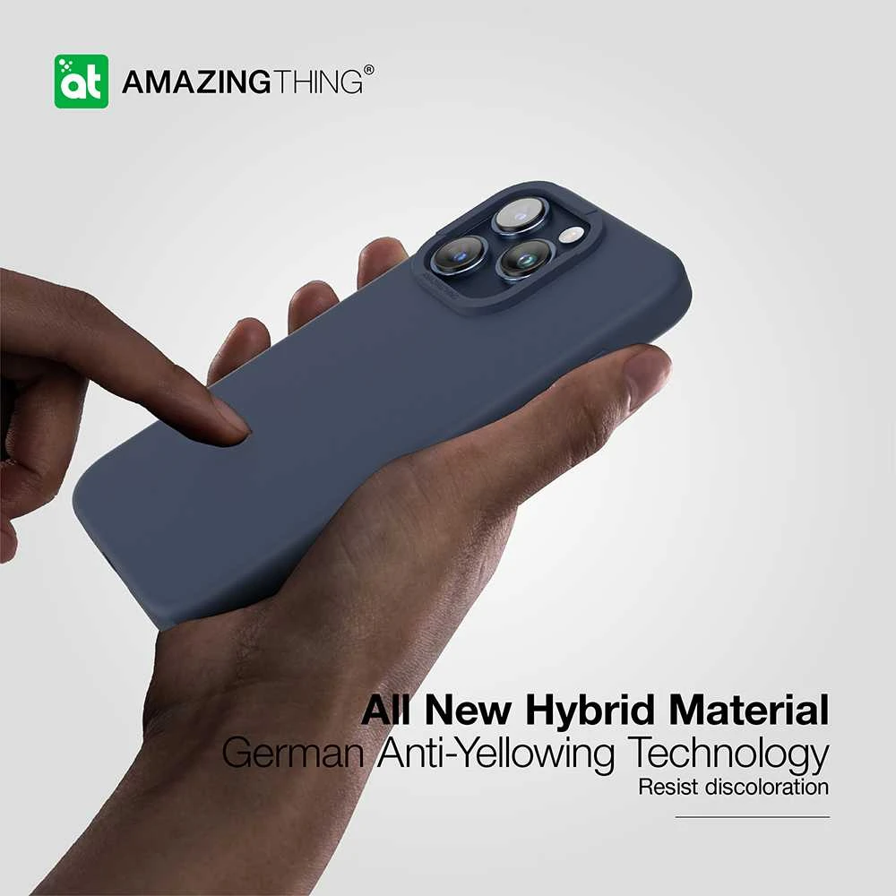 Amazing Thing Smoothie Magsafe dėklas telefonui 8FT IP156.7PSMBU Apple iPhone 15 Pro Max mėlynos spalvos
