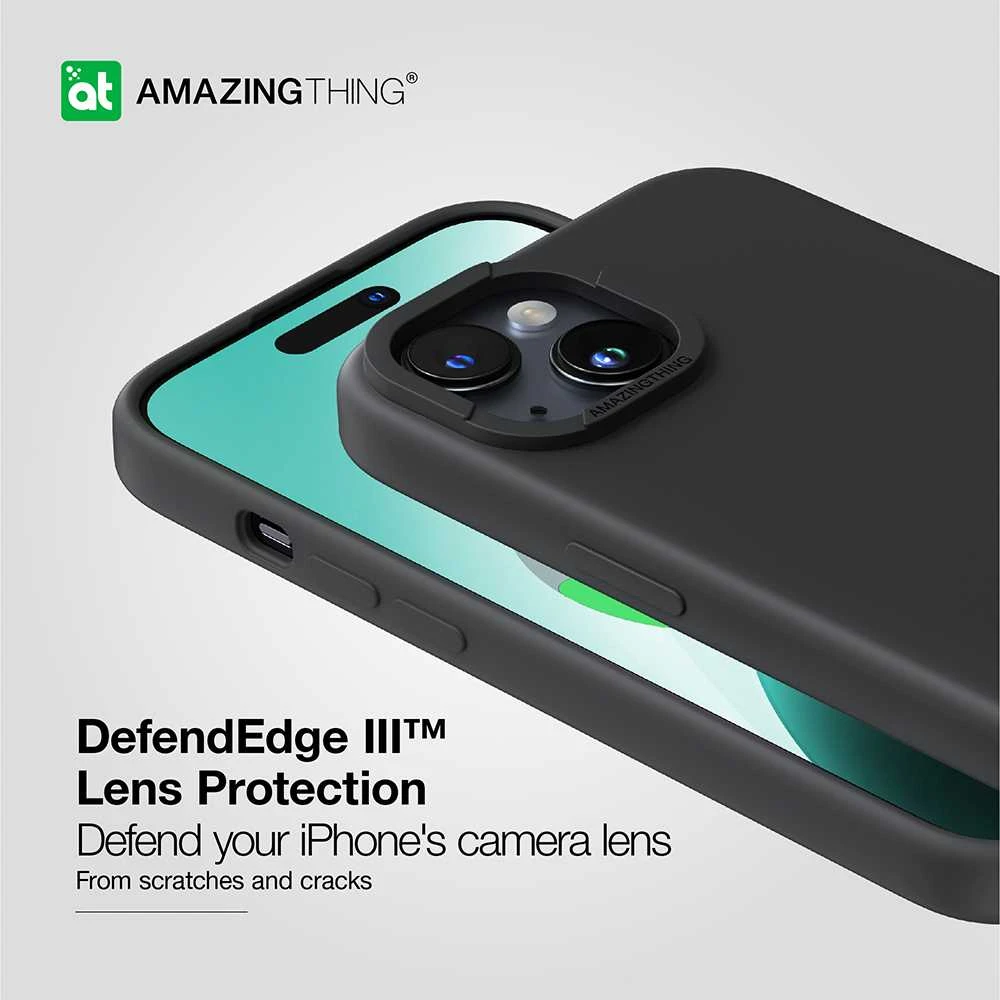 Amazing Thing Smoothie Magsafe dėklas telefonui 8FT IP156.7SMBK Apple iPhone 15 Plus juodos spalvos