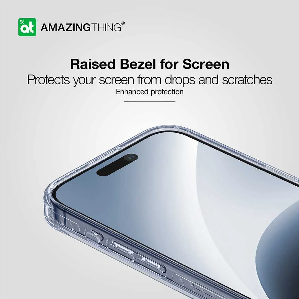 Amazing Thing Titan Pro Holder dėklas telefonui 10FT IP156.7PTHBU Apple iPhone 15 Pro Max mėlynos spalvos su stoveliu